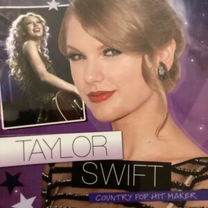 Four collectible Taylor Swift, Beyoncé, Adele Jennifer Lawrence books